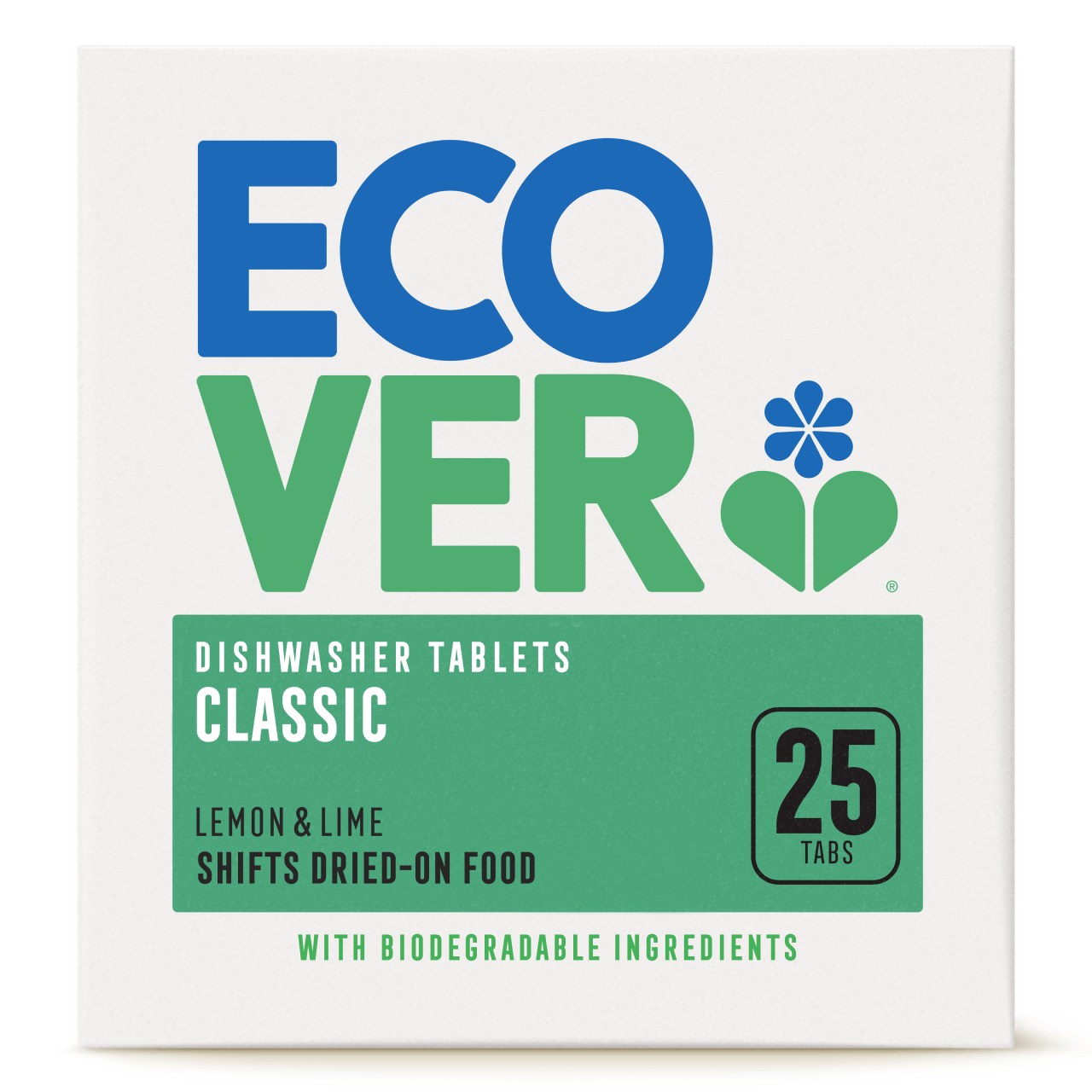 Classic Dishwasher Tablets | Plant Based Cleaning | Ecover