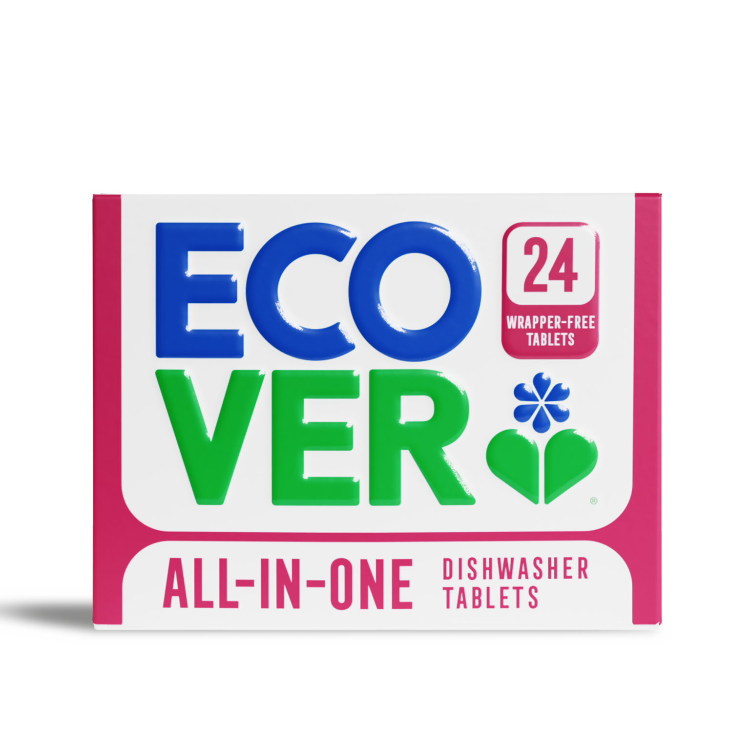 Wrapper free all in one dishwasher tablets ecover