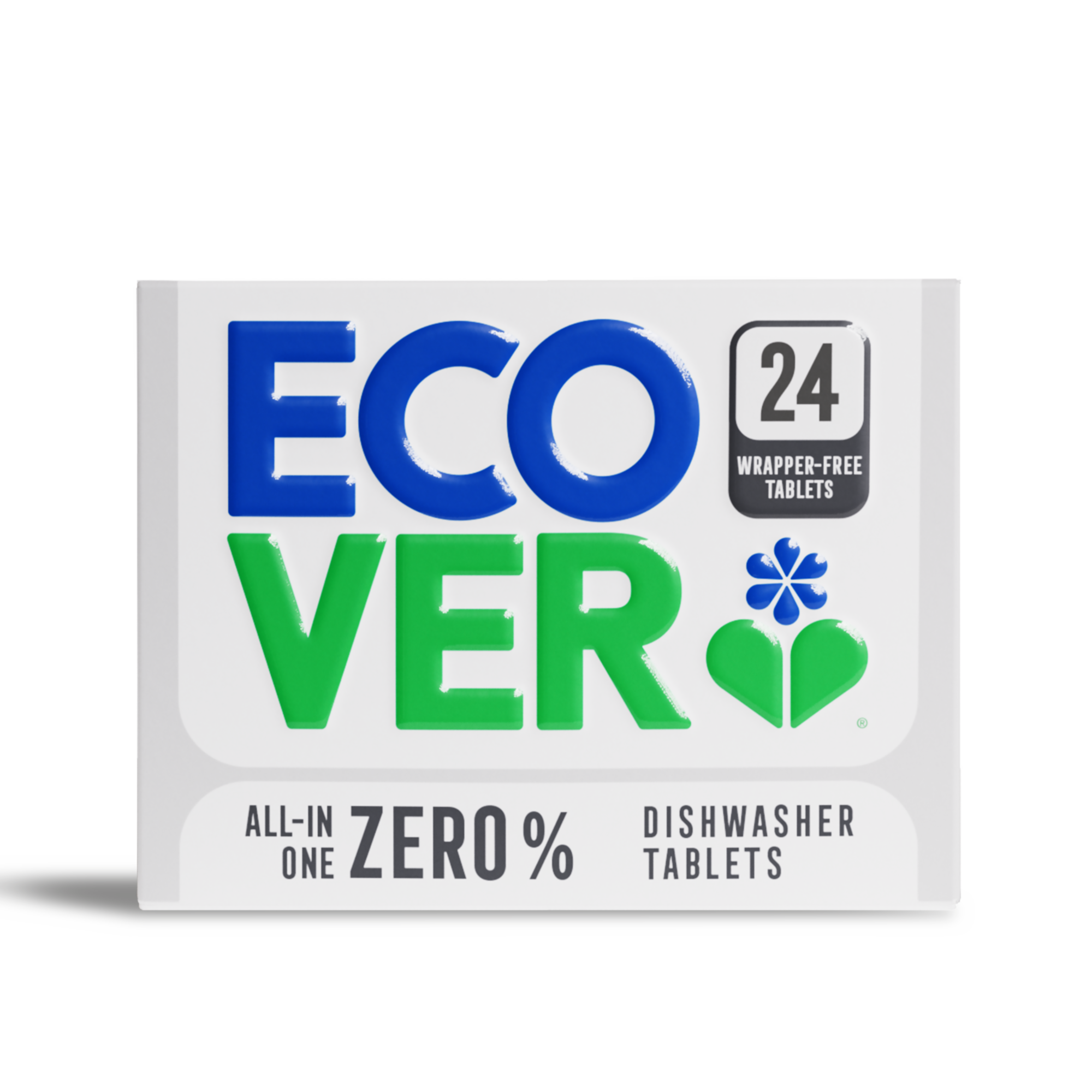 Ecover Wrapper Free Zero All-in-One Dishwasher Tablets, image 2